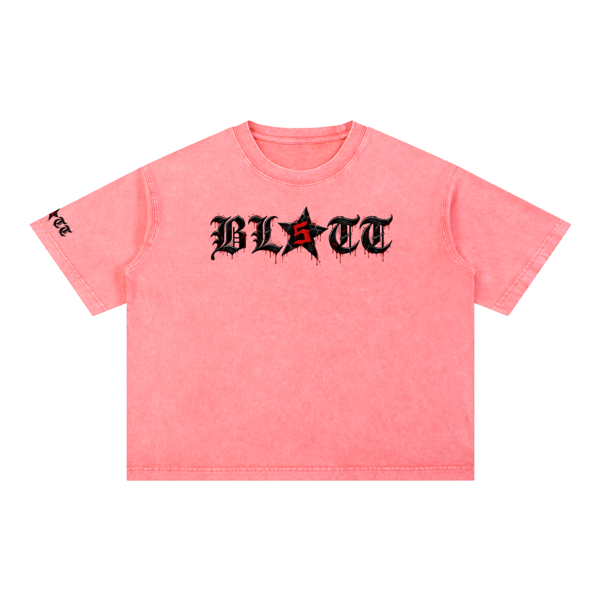 Mineral Wash Boxy Cotton T-Shirt