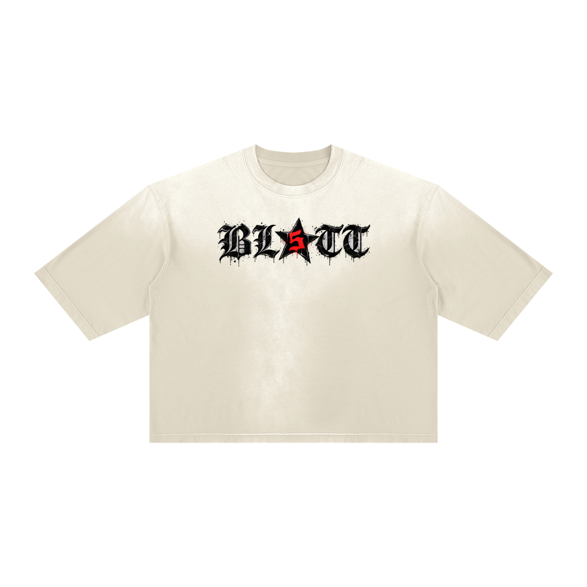 Unisex Vintage Wash Sunfade Boxy T-Shirt