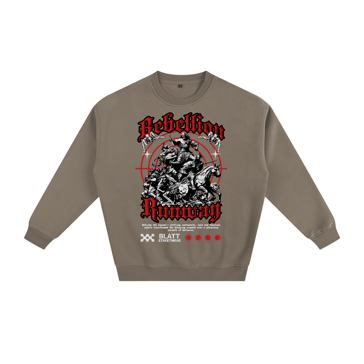 Rebellion Runway Fleeced Sweatshirt