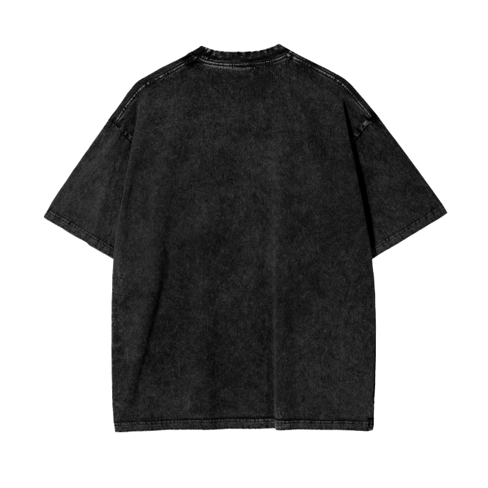 Rebellion Runway Oversized Acid Wash Tee