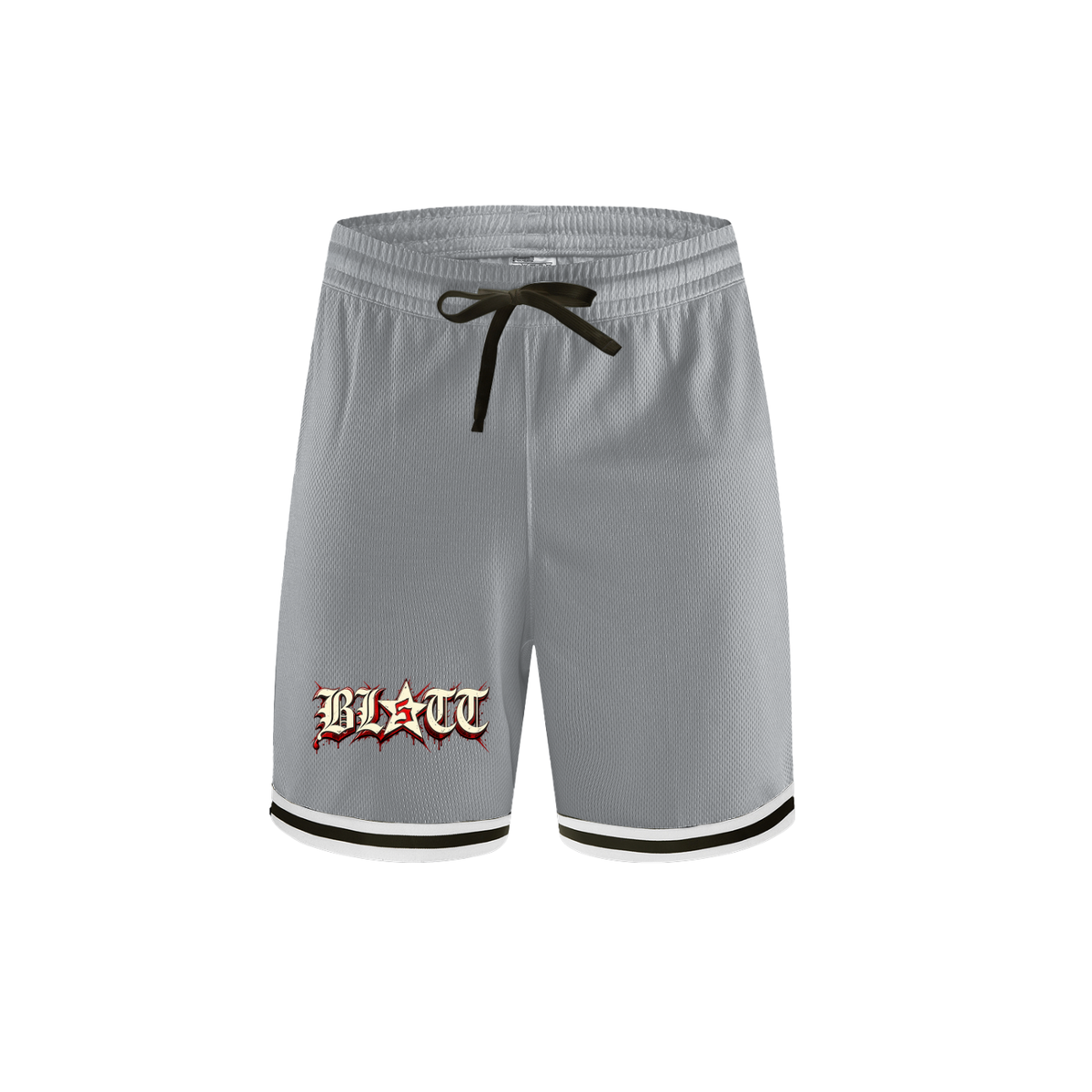 Classic Stripe Trim Basketball Shorts