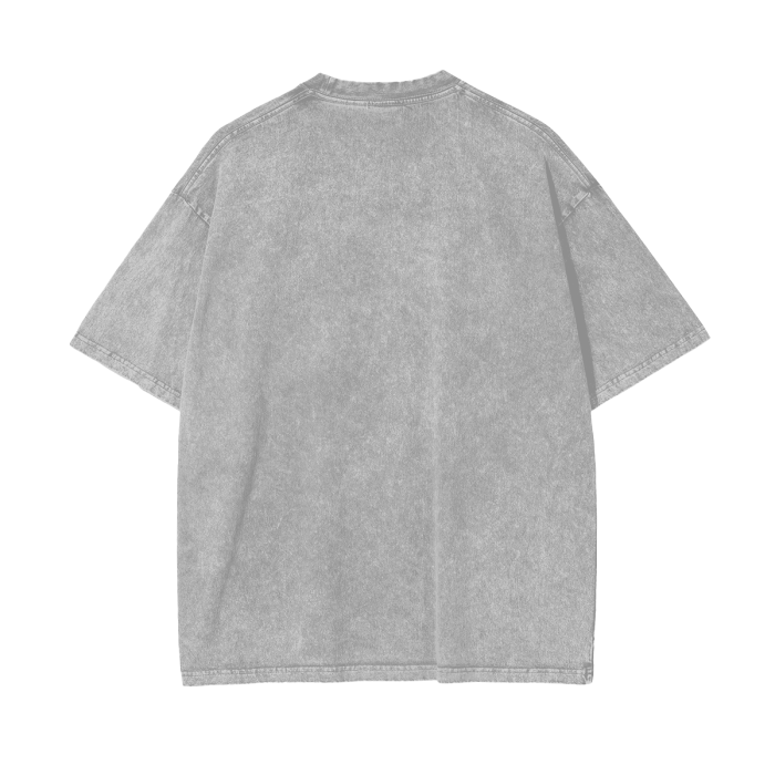 Rebellion Runway Oversized Acid Wash Tee