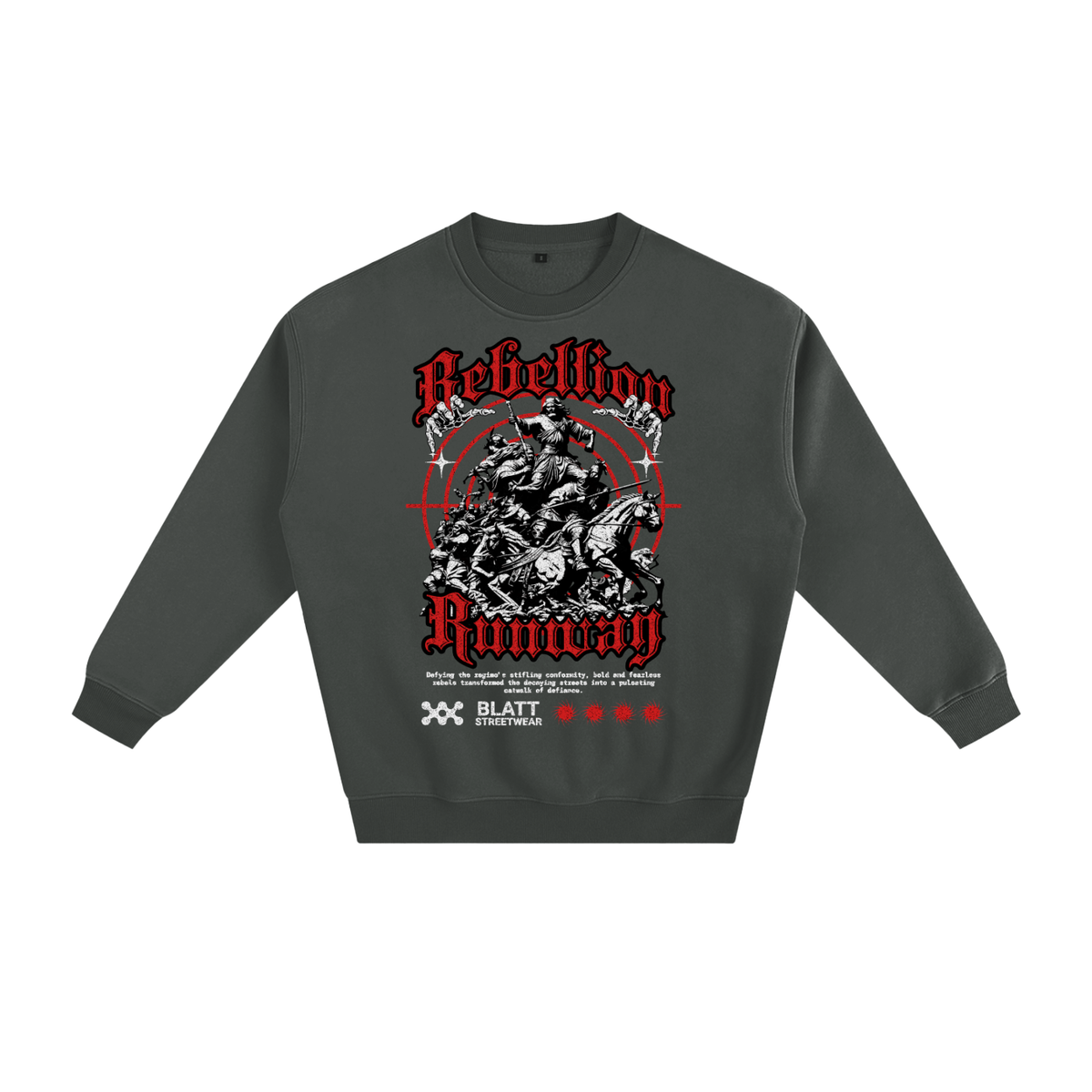 Rebellion Runway Fleeced Sweatshirt
