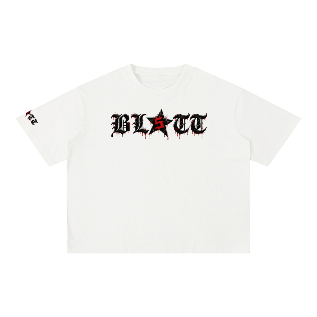 Mineral Wash Boxy Cotton T-Shirt