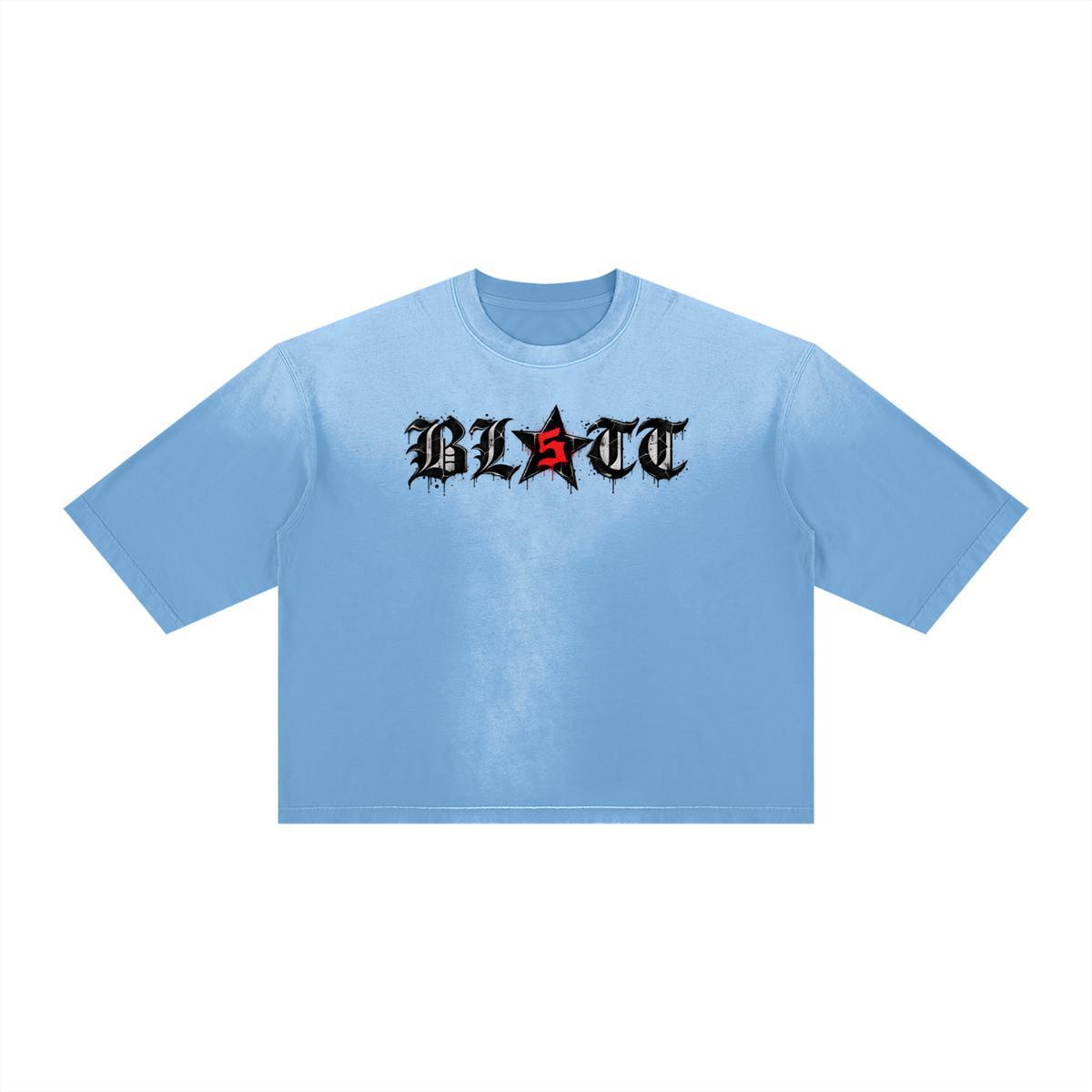 Unisex Vintage Wash Sunfade Boxy T-Shirt
