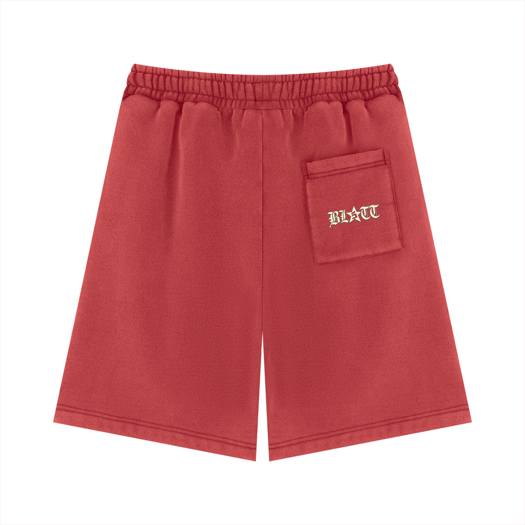 Unisex Vintage Wash Fleece Shorts