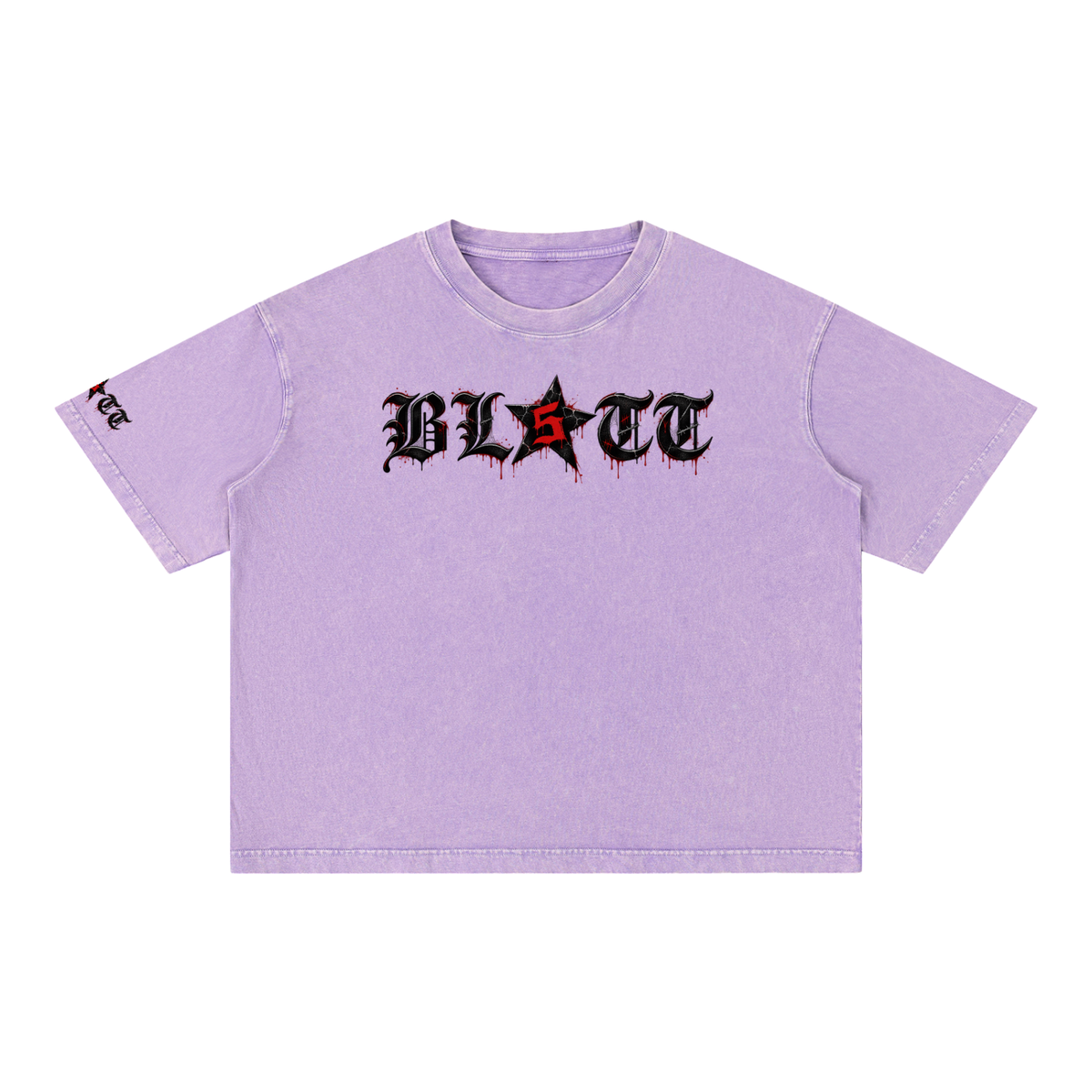 Mineral Wash Boxy Cotton T-Shirt