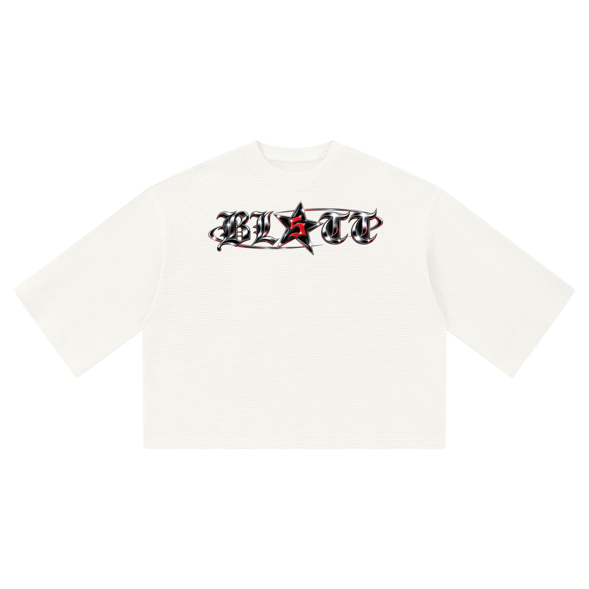 Unisex Waffle Boxy T-Shirt