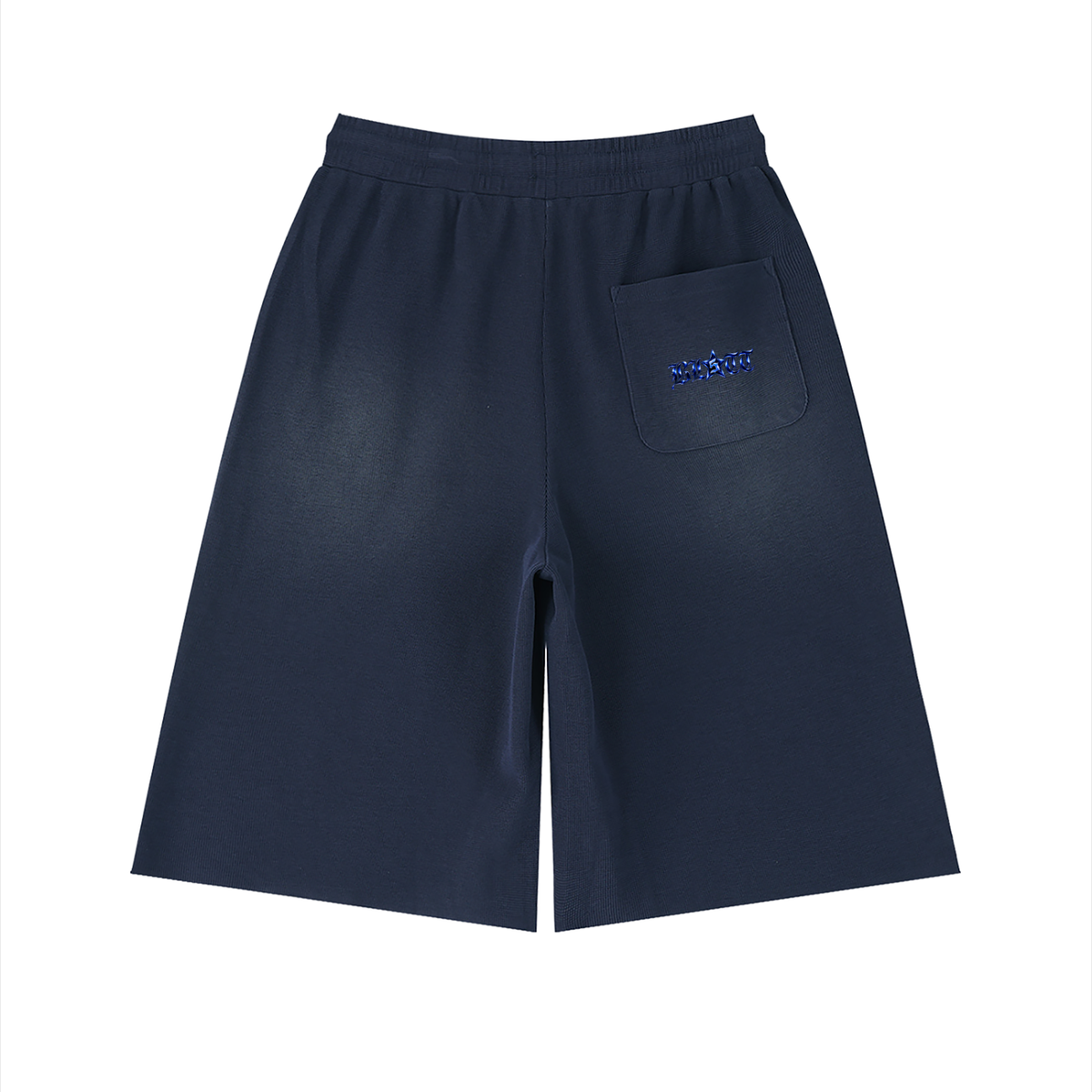 Unisex Sunfade Raw Edge Shorts