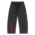 BLATT Snow Wash Drawstring Cotton Pants
